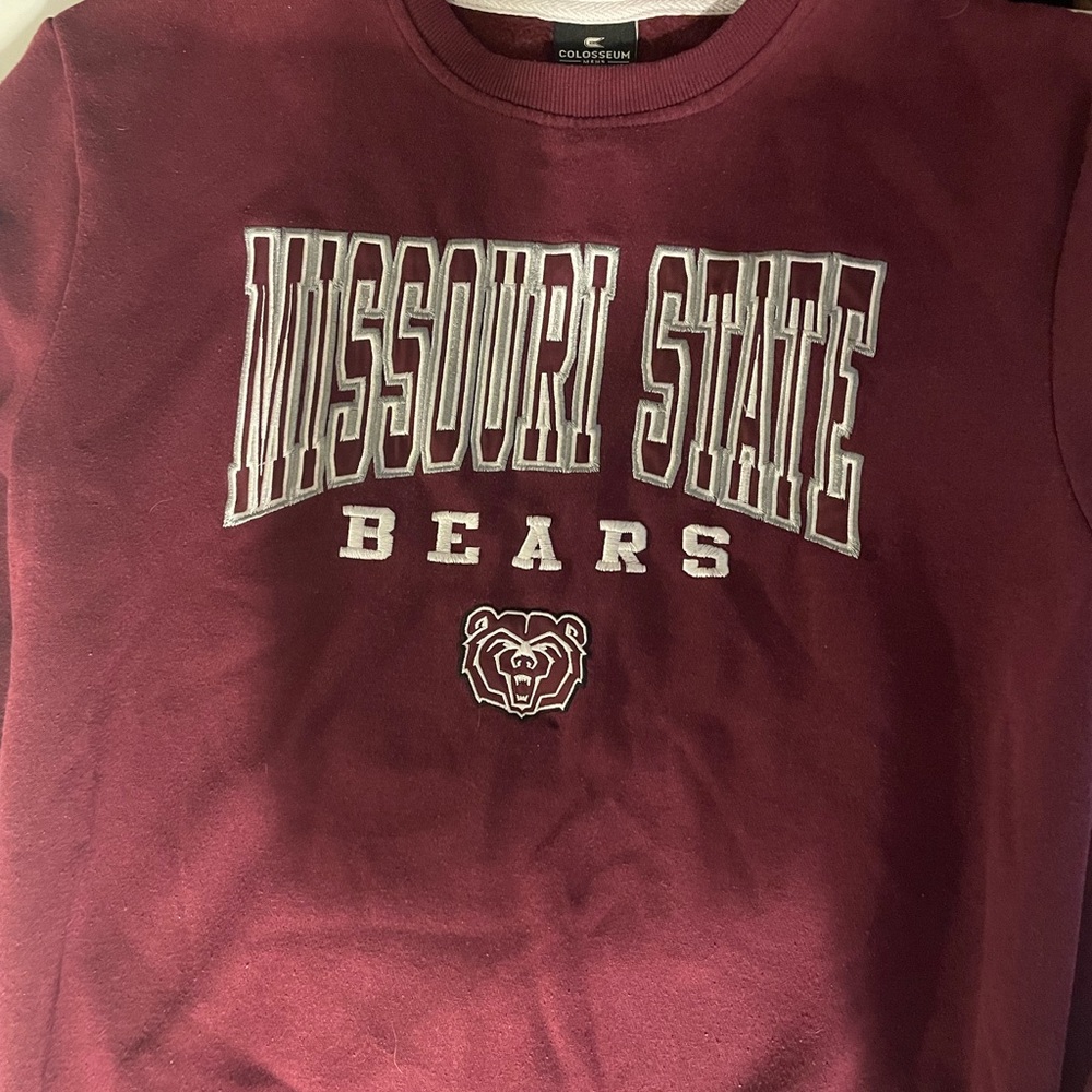 Maroon Missouri State Bears Sweatshirt